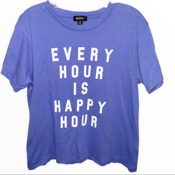 Wildfox happy hour distressed tee - Picture 5 of 7